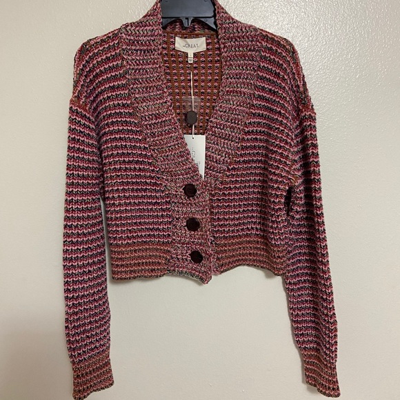 🍓The GREAT. Montana Cropped Cotton Sweater - Picture 5 of 10